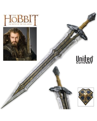 UC3106 Hobbit Regal Sword Thorin Oakenshield and Display