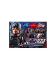 Captain America Vengadores: Endgame Figura Movie Masterpiece 1/6