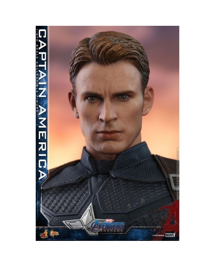 Captain America Vengadores: Endgame Figura Movie Masterpiece 1/6