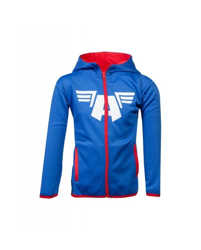 Sudadera con capucha Capitán América - Niño TALLA CAMISETA NIÑO TALLA 122 - 7 AÑOS