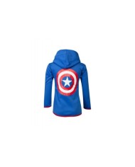 Sudadera con capucha Capitán América - Niño TALLA CAMISETA NIÑO TALLA 134 - 9 AÑOS