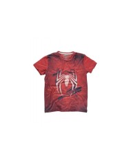 Camiseta Spiderman Acid Wash - Hombre TALLA CAMISETA M