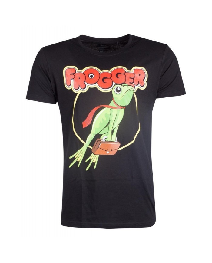 Camiseta Retro Frogger Konami - Hombre TALLA CAMISETA M