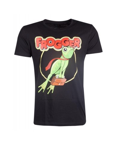 Camiseta Retro Frogger Konami - Hombre TALLA CAMISETA L