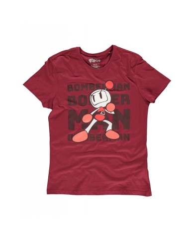 Camiseta Bomberman Tonal Bomb Konami - Hombre TALLA CAMISETA L