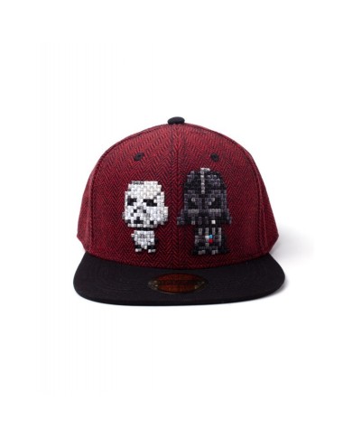 Gorra Darth Vader & Stormtrooper Pixel Star Wars