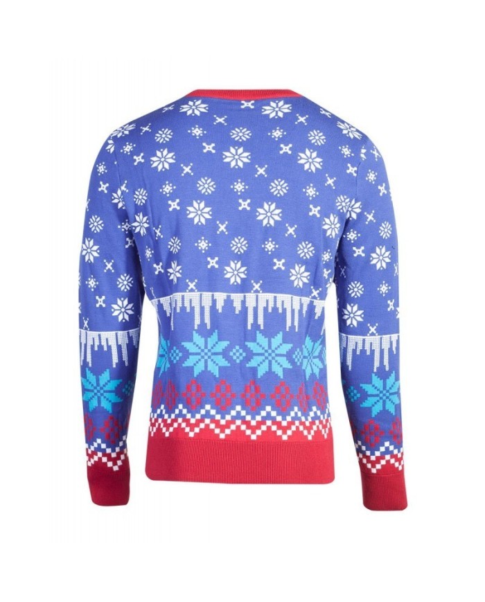 Sesame Street Suéter Christmas Cookie Monster TALLA CAMISETA S
