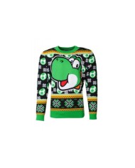 Suéter Yoshi Christmas Nintendo Super Mario TALLA CAMISETA M