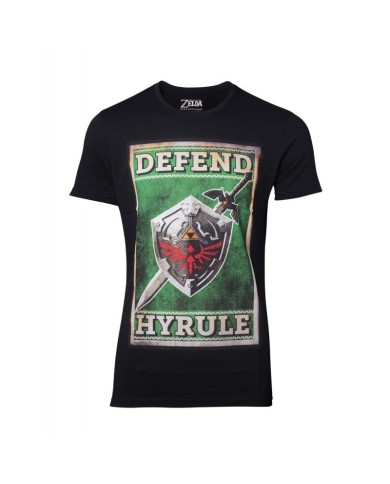 Camiseta Sword & Shield The Legend of Zelda - Hombre TALLA CAMISETA L