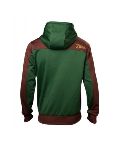 Sudadera con Capucha Hylian Crest The Legend of Zelda Nintendo - Hombre TALLA CAMISETA M