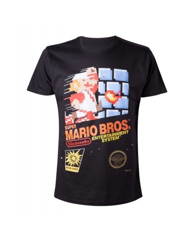 Camiseta Super Mario Bros Classic Nintendo - Hombre TALLA CAMISETA XL