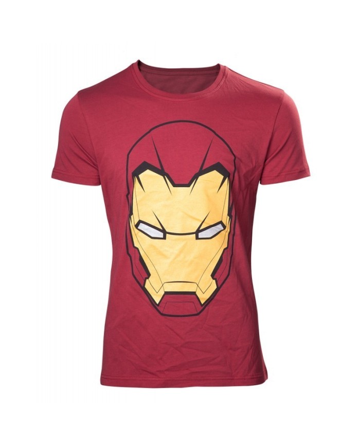 Camiseta Iron Man Head Marvel - Hombre TALLA CAMISETA XL