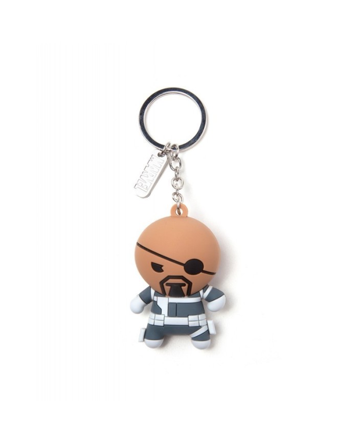 Llavero de Goma 3D Nick Fury Marvel