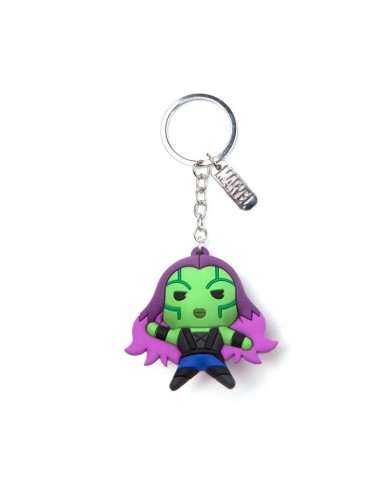 Llavero de Goma 3D Gamora Kawaii Marvel