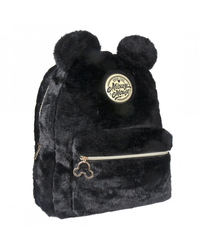 Disney Mochila Peluche Black Collection Mickey PELO