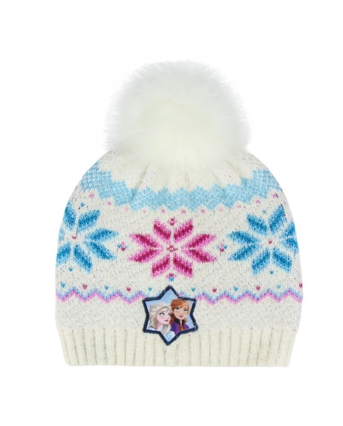 Disney Gorro con Pompon Frozen 2