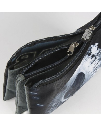 Disney Star Wars Estuche / Portatodo 3 Compartimentos