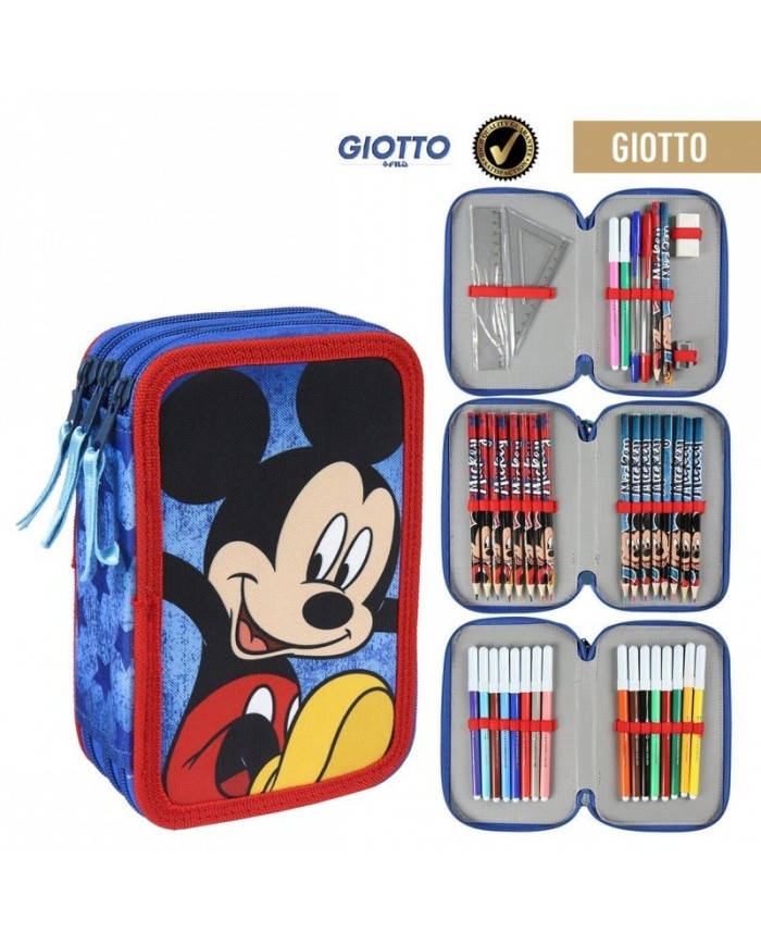 Plumier Triple Giotto Mickey