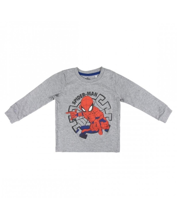 Pijama Largo Single Jersey Spiderman - Niño TALLA CAMISETA NIÑO TALLA 116 - 6 AÑOS