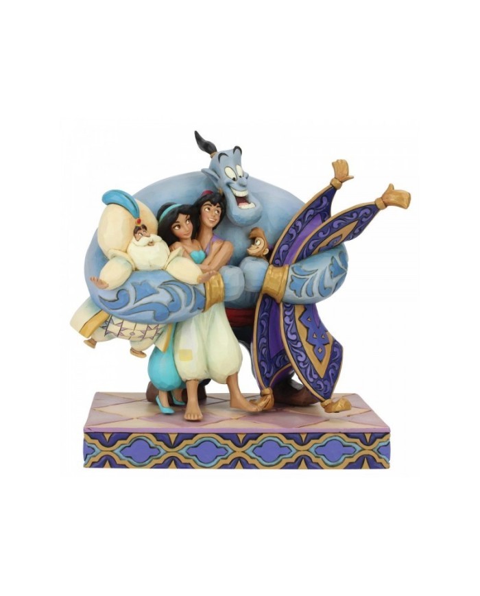 Disney Traditions : Group Hug! (Aladdin Figurine)