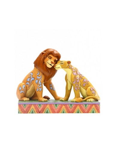 Disney Traditions : Savannah Sweethearts (Simba and Nala Figurine)