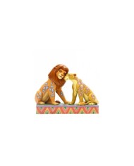 Disney Traditions : Savannah Sweethearts (Simba and Nala Figurine)
