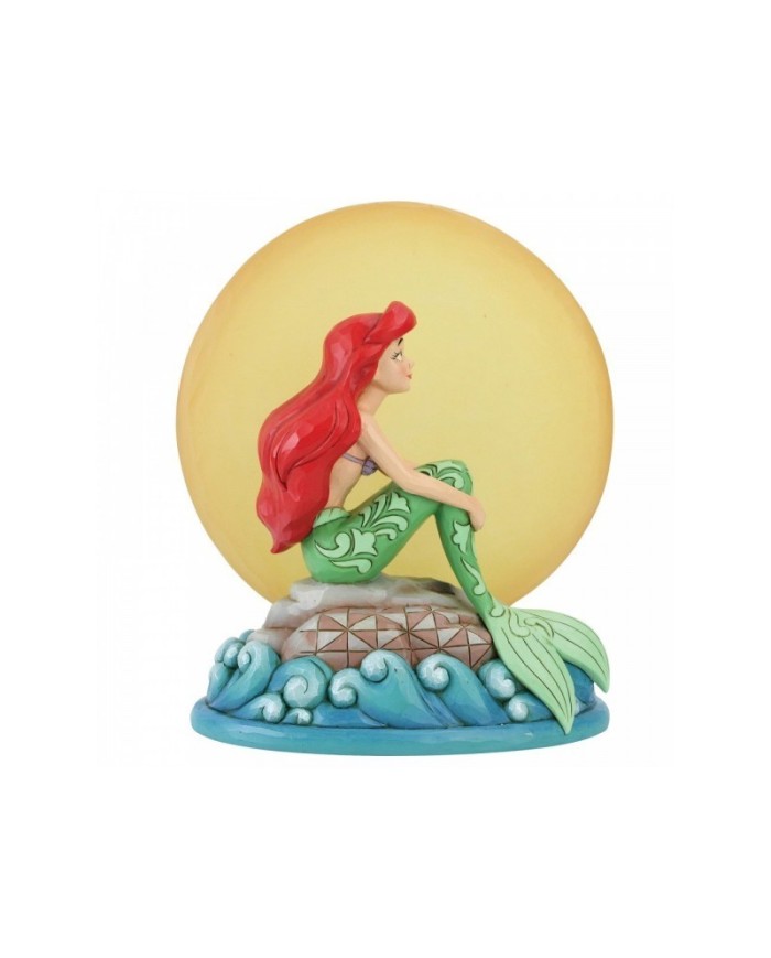 Disney Traditions : Mermaid by Moonlight (Ariel with Light up Moon Figurine)