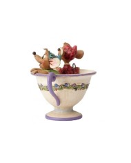 Disney Traditions : Jaq and Gus in Tea Cup