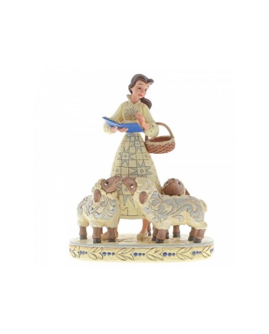 Disney Traditions : Bookish Beauty (Belle with Sheep Figurine)