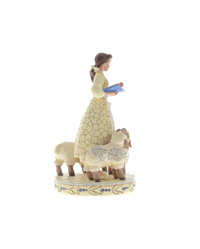 Disney Traditions : Bookish Beauty (Belle with Sheep Figurine)