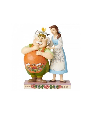Disney Traditions : Devoted Daughter (Belle and Maurice Figurine)