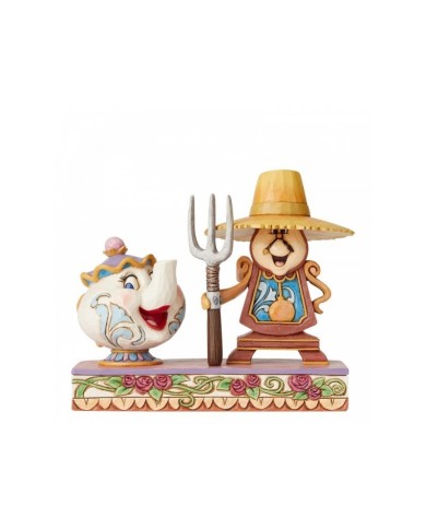 Disney Traditions : Workin Round the Clock (Mrs Potts and Cogsworth)