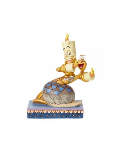 Disney Traditions : Romance by Candlelight (Lumiere and Feather Duster Figurine)