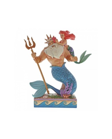 Disney Traditions : Daddy's Little Princess (Ariel and Triton Figurine)