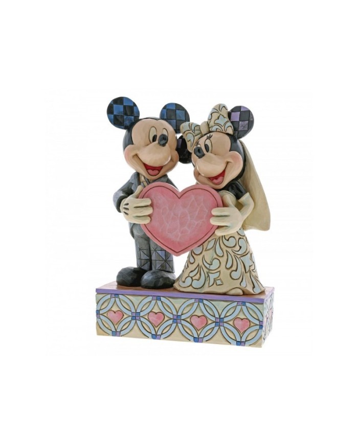 Disney Traditions : Two Souls, One Heart (Mickey Mouse and Minnie Mouse Figurine