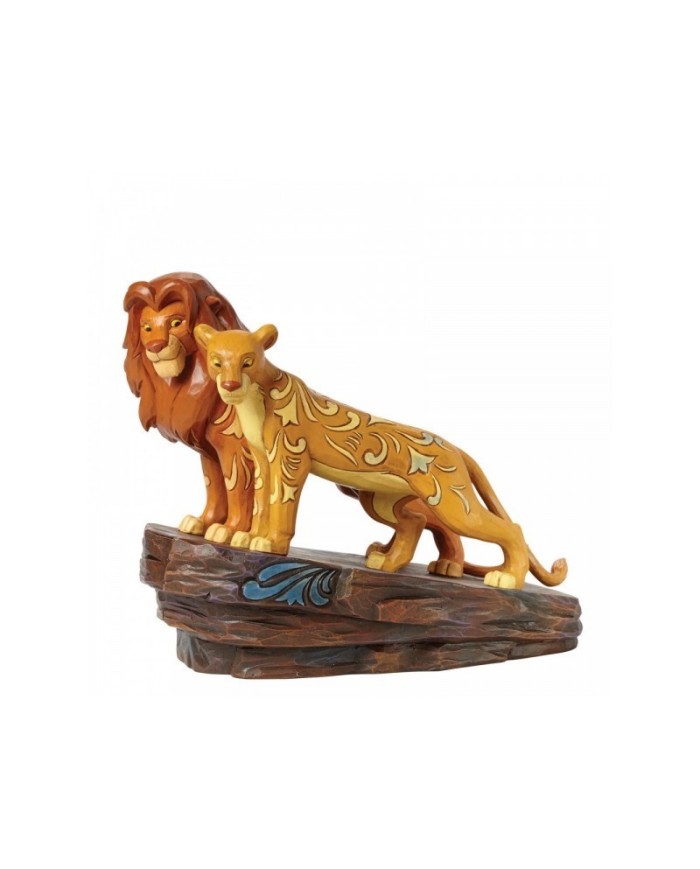 Disney Traditions : Love at Pride Rock (Simba and Nala Figurine)