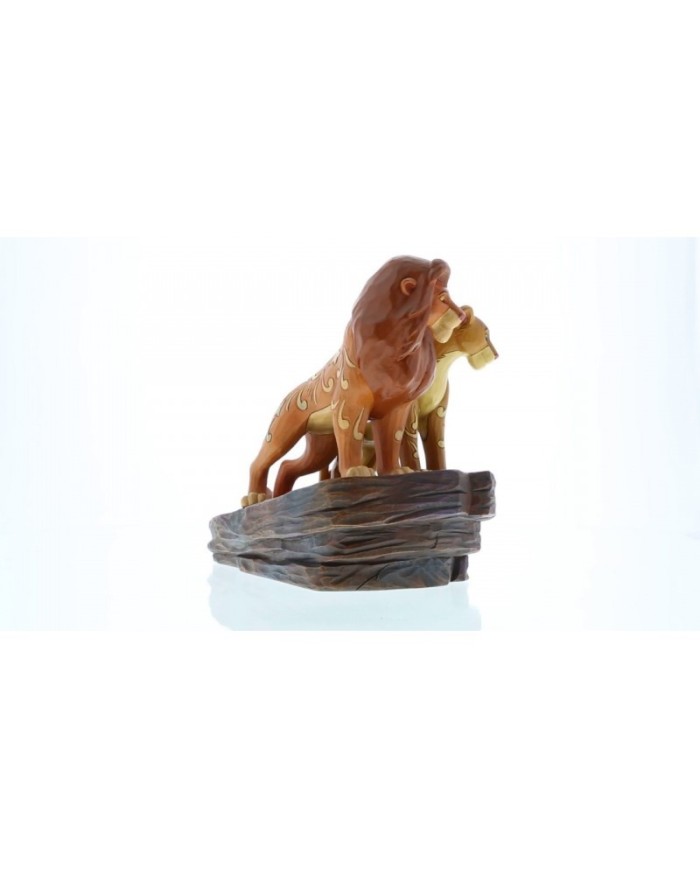 Disney Traditions : Love at Pride Rock (Simba and Nala Figurine)