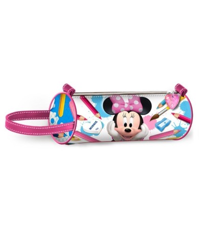 MINNIE INFANTIL Portatodo Cilindrico School Disney