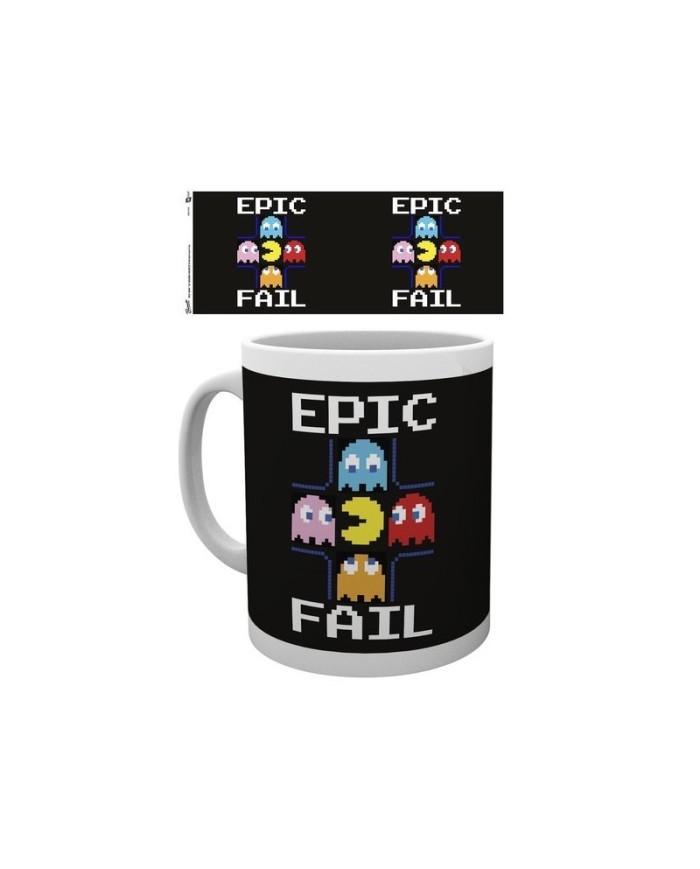 Taza Pac-Man Epic Fail