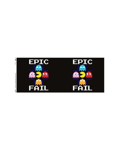 Taza Pac-Man Epic Fail