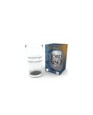 Vaso largo de cristal Lord of the Rings Inscripción Anillo Único