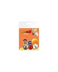 Set de 6 chapas Dragon Ball Mix