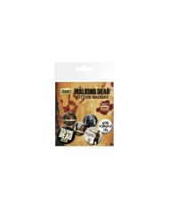Set de 6 chapas The Walking Dead Mix
