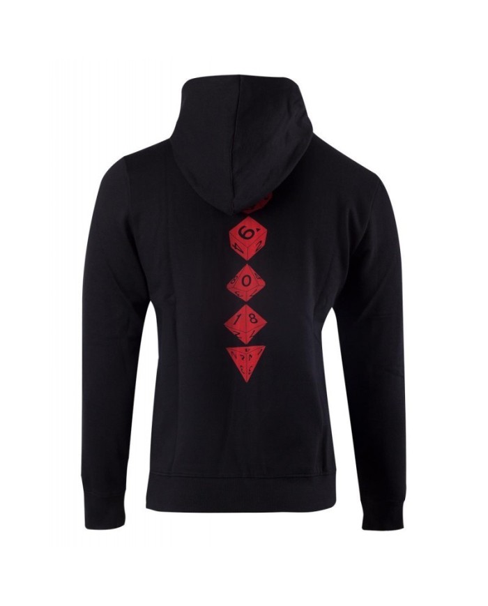 Dungeons & Dragons - Wizards - The Dices Men's Hoodie TALLA CAMISETA L
