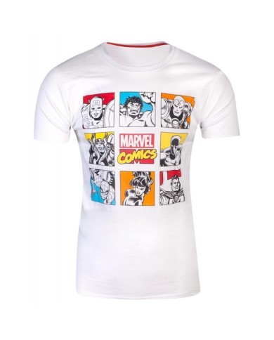 Marvel Comics - Retro Character Men's T-shirt TALLA CAMISETA L