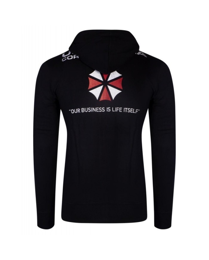 Resident Evil - Umbrella Men's Zipper Hoodie TALLA CAMISETA L