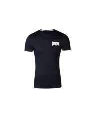 Doom - Retro - Helmet Icon Men's T-shirt TALLA CAMISETA S