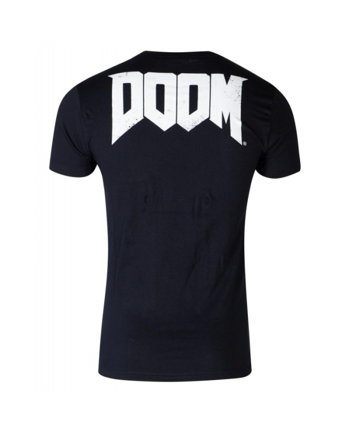 Doom - Retro - Helmet Icon Men's T-shirt TALLA CAMISETA S