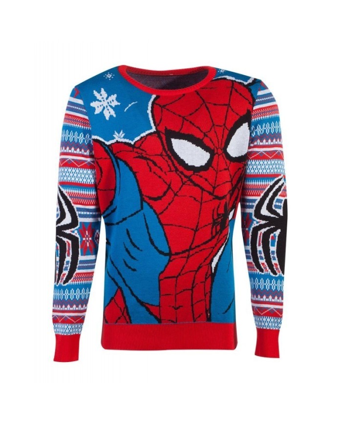 Marvel - Spiderman Knitted Unisex Jumper TALLA CAMISETA L