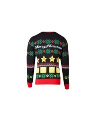 Nintendo - Super Mario Knitted Unisex Jumper TALLA CAMISETA M